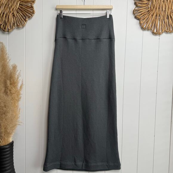 Free People sweater set top and midi skirt co-ord matching set knit Small - Picture 6 of 9